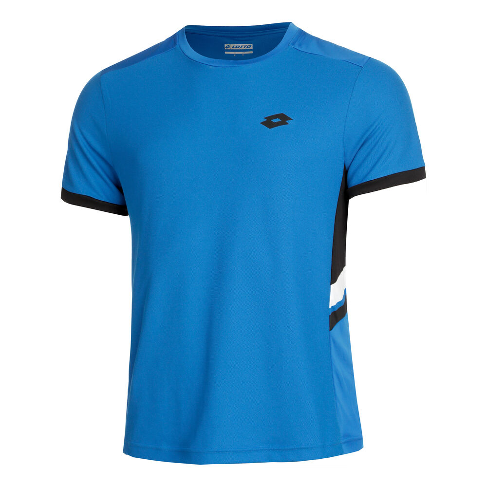 Lotto Squadra III Camiseta De Manga Corta Hombres - Azul, Negro