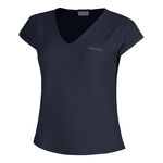 Ropa de tenis HEAD HEAD Janet Camiseta de manga corta Mujeres-azul oscuro