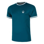 Ropa Quiet Please Quiet Please Create Break Ringer Camiseta De Manga Corta Hombres-Color Petr&oacute;leo,Blanco