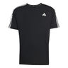 Own The Run 3S Camiseta De Running Hombres-Negro,Blanco