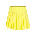 Ropa de tenis Quiet Please Quiet Please Love Pleated Falda Chicas - amarillo, blanco
