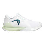 Zapatillas de tenis HEAD HEAD Sprint Pro 4.0 Zapatilla Tierra Batida Mujeres-Blanco,Verde Claro