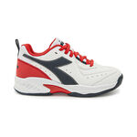 Zapatillas de tenis Diadora Diadora S. Challenge 5 SL AC Zapatilla todas las superficies Niños - blanco, rojo