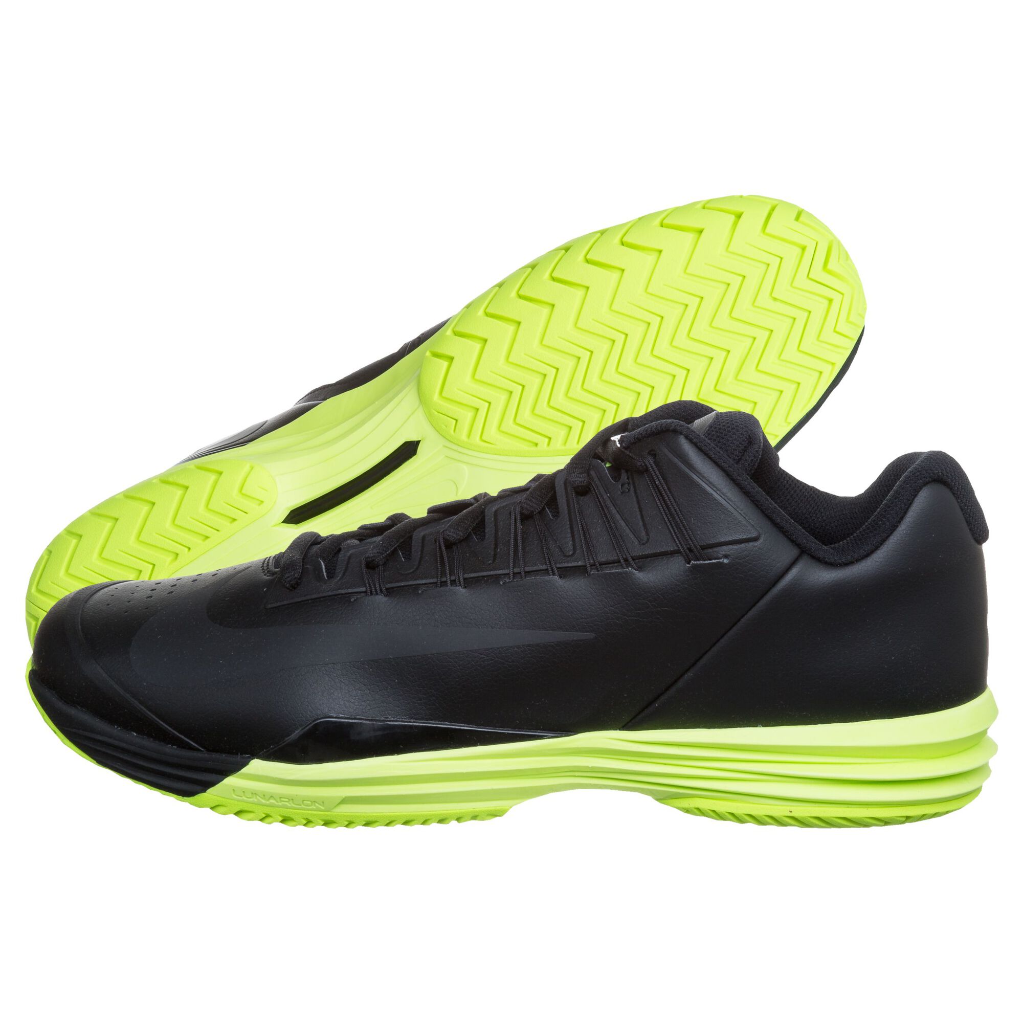 bicapa es suficiente gastos generales Nike Rafael Nadal Lunar Ballistec 1.5 Zapatilla Todas Las Superficies  Hombres - Negro, Amarillo Neón compra online | Tennis-Point