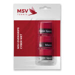 Sobregrips MSV Overgrip Cyber Wet 3er Pack rot