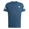 adi365  Camiseta de running Hombres-azul
