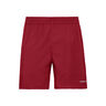 Club 7in Shorts Hombres-Rojo,Plateado