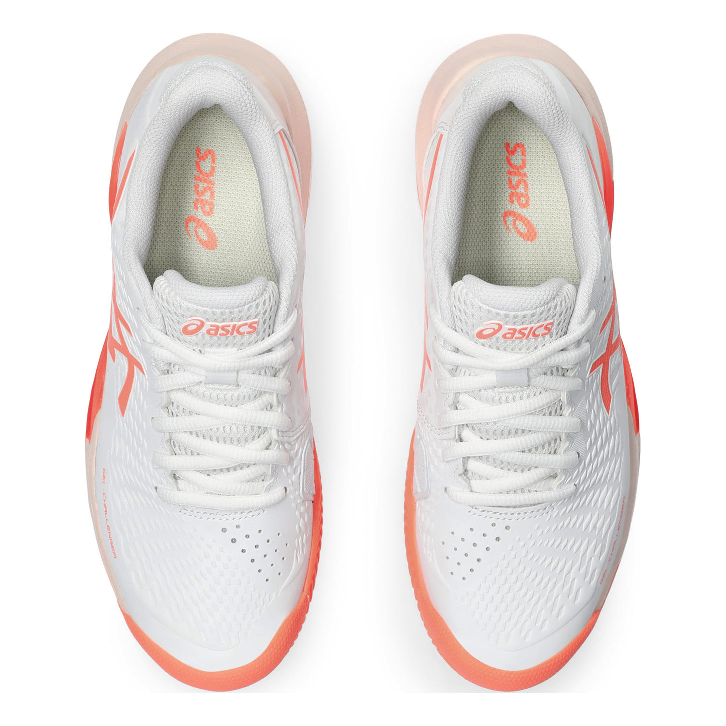 Buy ASICS Gel Challenger 14 Zapatilla Tierra Batida Mujeres Blanco Coral online Tennis Point ES