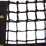 Accesorios De Pista Tegra Tennisnetz, 3 mm Polyäthylen, gefl. 5 Doppelreihen