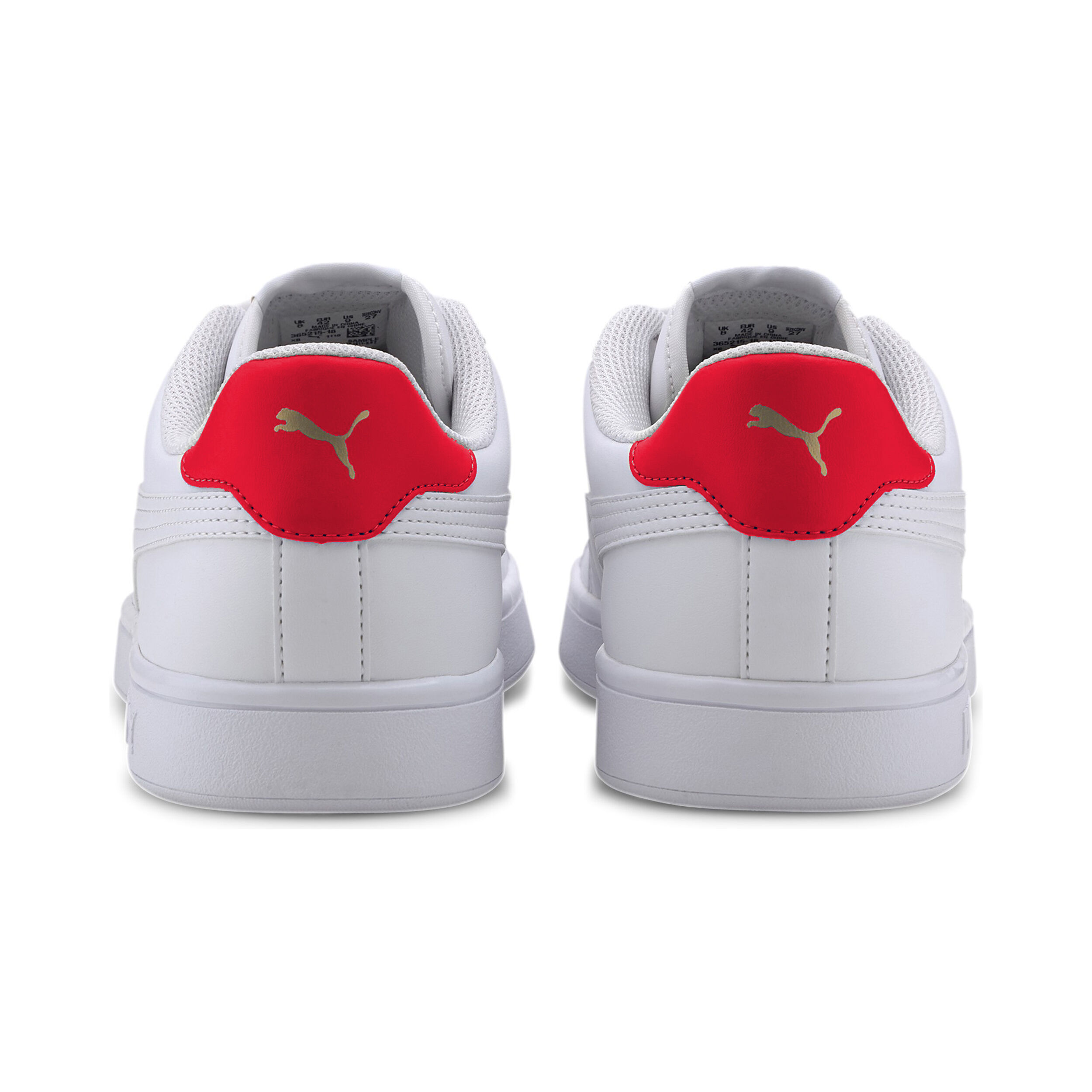 Tenis puma smash rojos on sale