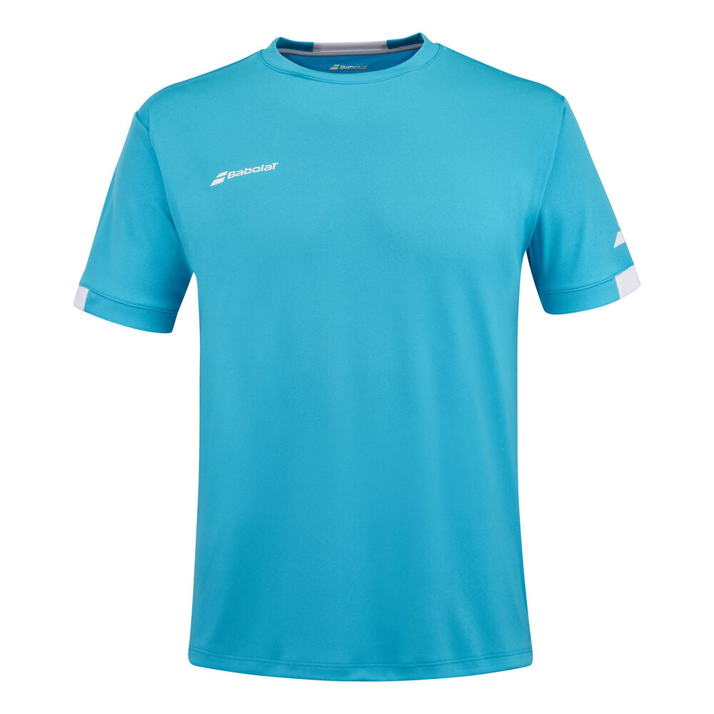Babolat Play Crew Neck Camiseta De Manga Corta Hombres-Turquesa