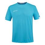 Ropa Babolat Babolat Play Crew Neck Camiseta De Manga Corta Hombres-Turquesa