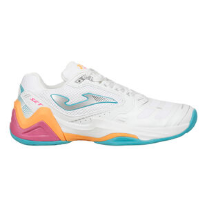 Joma Set Zapatilla Tierra Batida Mujeres - Blanco, Naranja