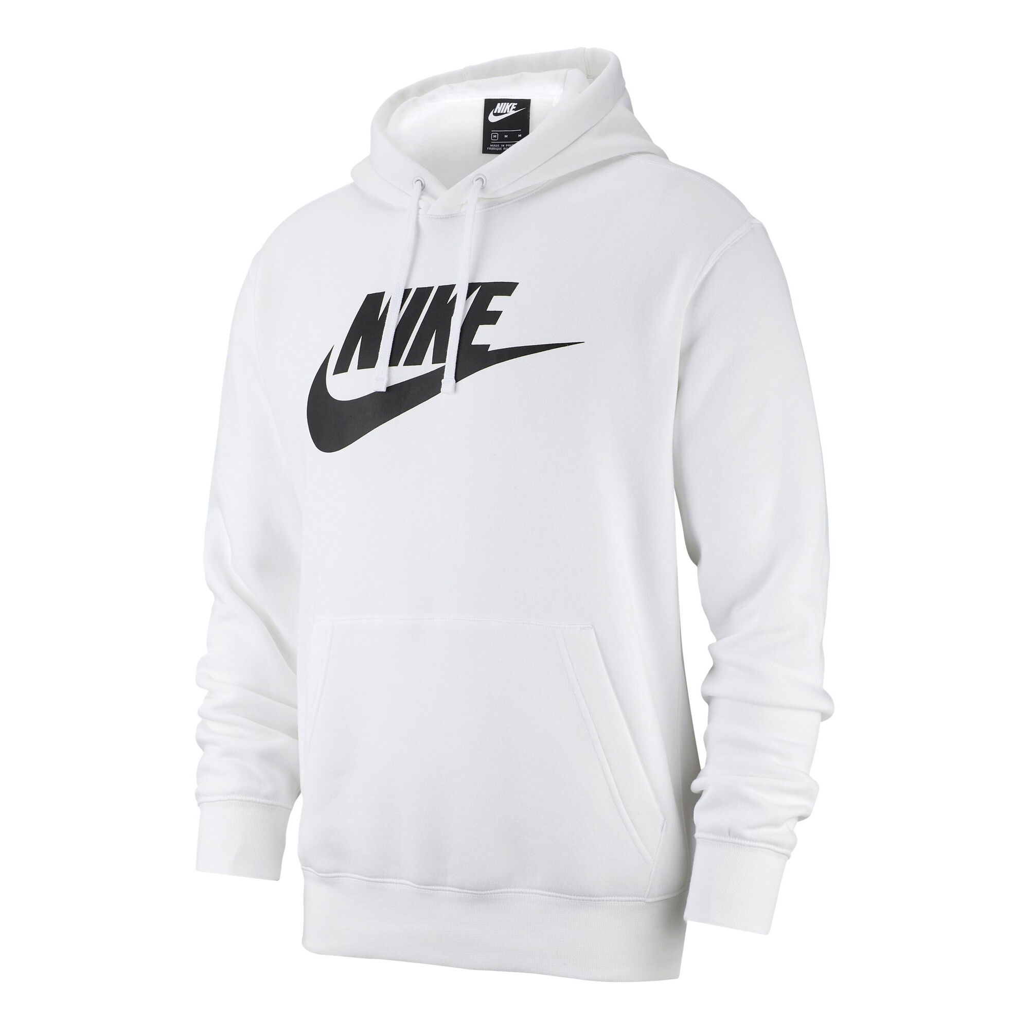 sudadera nike blanca basica