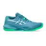 GEL-RESOLUTION X PADEL Zapatilla de pádel Hombres-azul-gris, verde neón