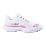 Zapatillas de tenis Babolat Babolat JET TERE 2 CLY Zapatilla tierra batida Mujeres-blanco, rosa