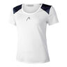 22 Tech Camiseta de manga corta Mujeres - blanco, azul