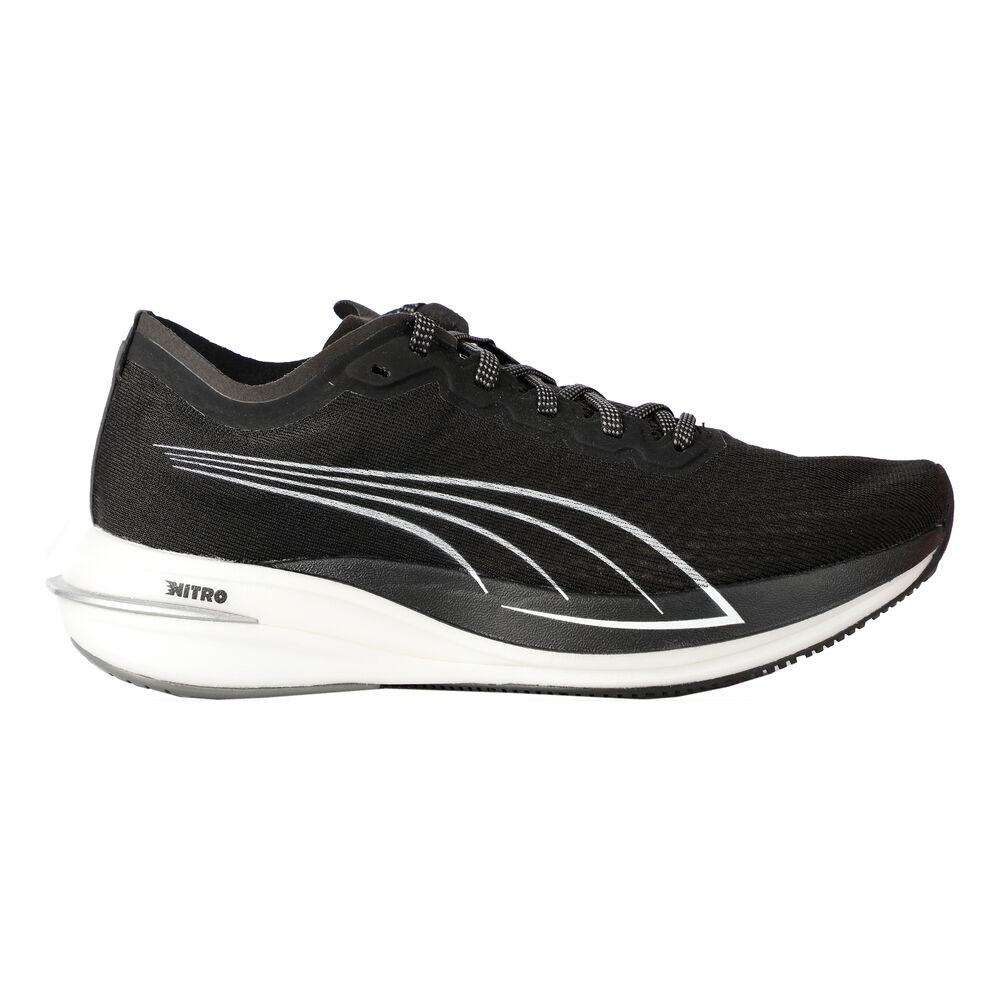 Puma Deviate Nitro Zapatilla Neutral Mujeres - Negro, Blanco