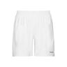 Club 7in Shorts Hombres-Blanco,Plateado