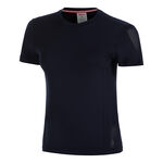 Ropa Wilson Wilson Pro Seamless Camiseta De Manga Corta Mujeres-Azul Oscuro