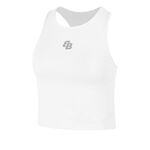 Ropa BB by Belen Berbel BB by Belen Berbel Basica Corta Camiseta De Tirantes Mujeres-Blanco