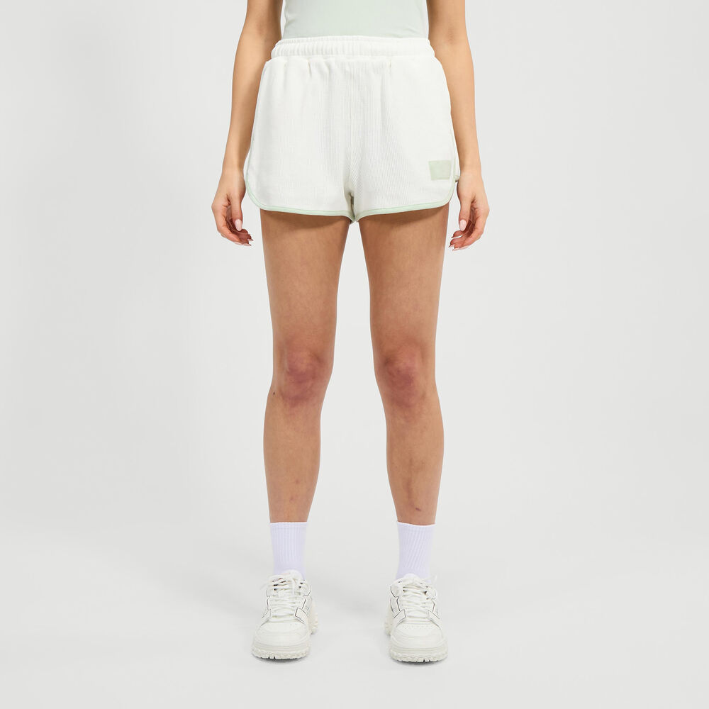 Ellesse Hallsat Shorts Mujeres-Crema,Salvia
