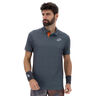 Tech IV Polo Hombres-gris claro