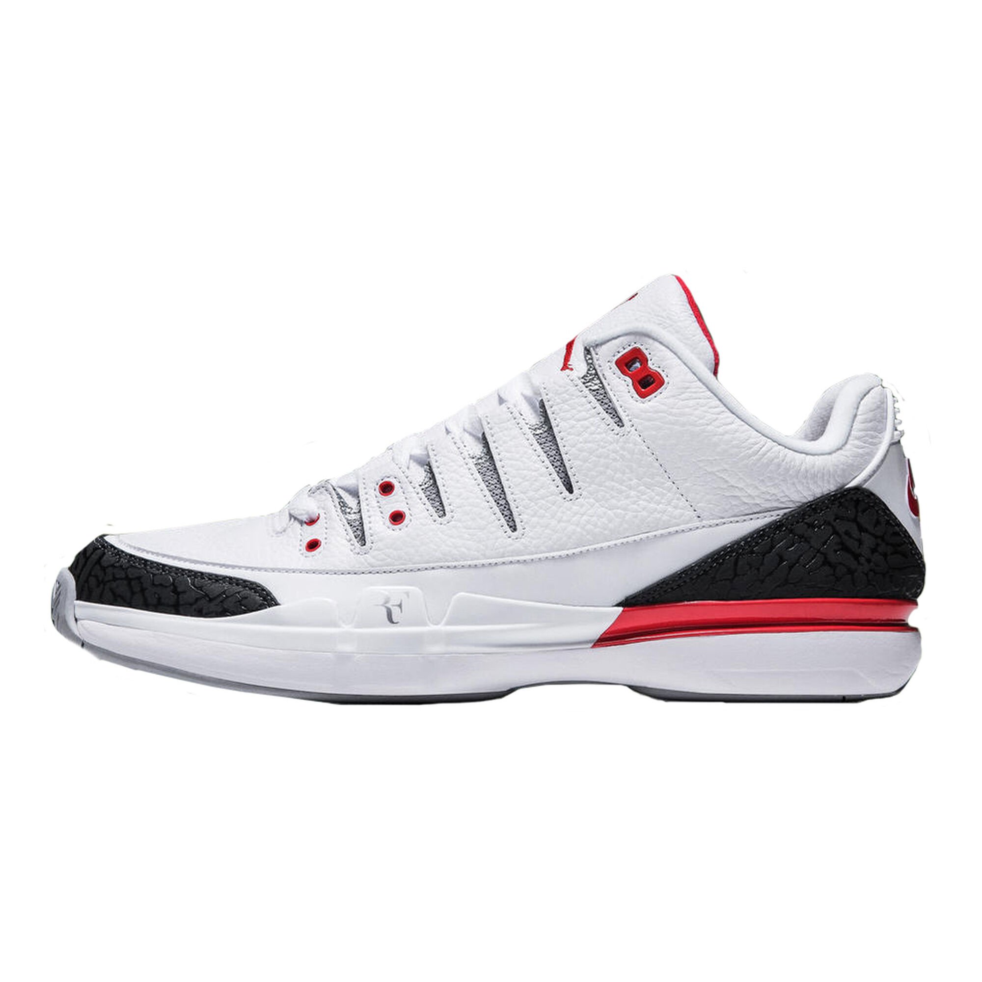 Roger Federer Zoom Vapor Air Jordan 3 Zapatilla Las Superficies Hombres Negro compra online | Tennis-Point