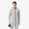 Full Zip Sudadera con cremallera Hombres-gris