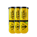 Bolas De Pádel Dunlop Team Padel 3er Dose 3 x Dose