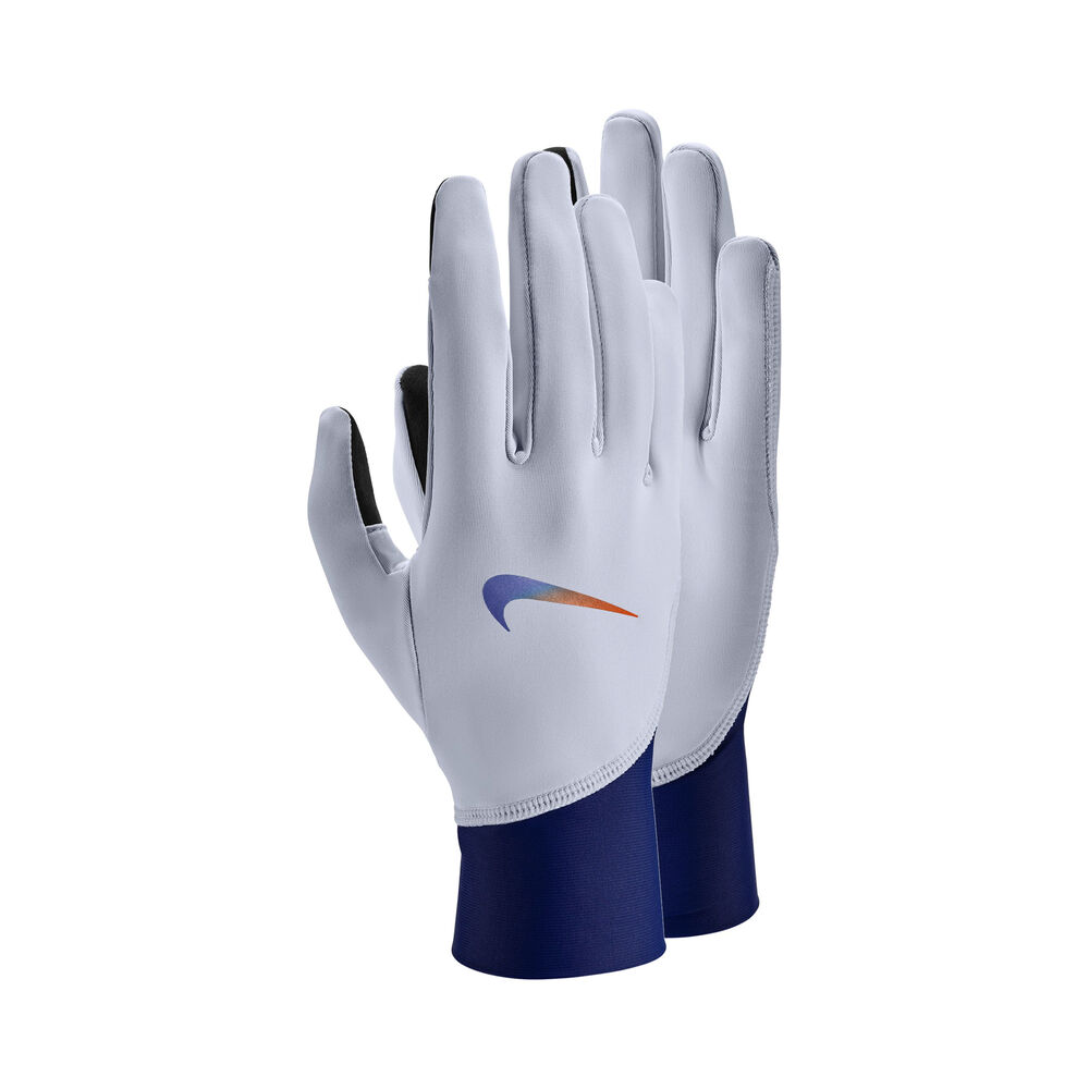 Nike Pacer Midweight Running Guantes de correr Hombres-gris,azul