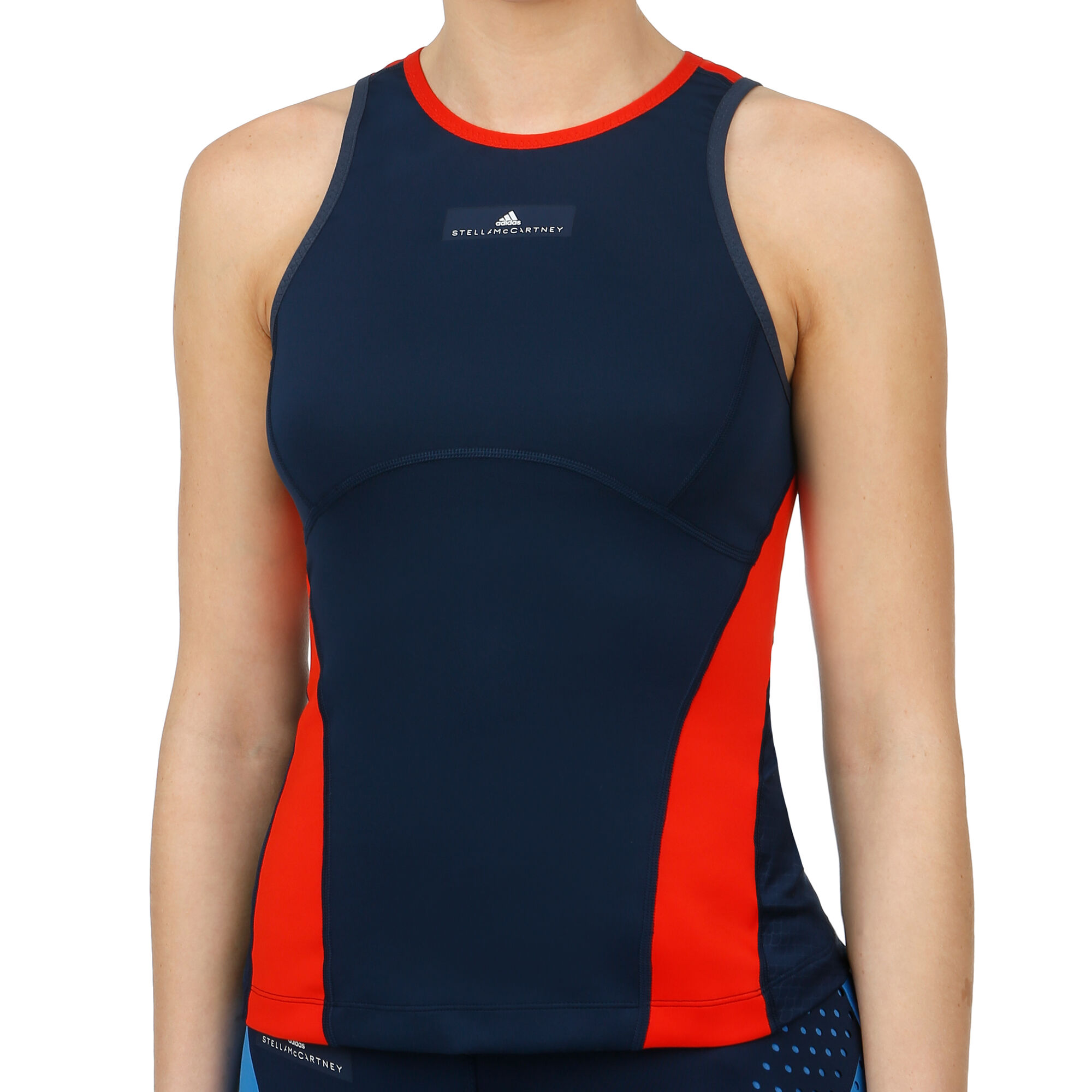 adidas McCartney Barricade Camiseta De Tirantes - Azul Rojo compra online | Tennis-Point