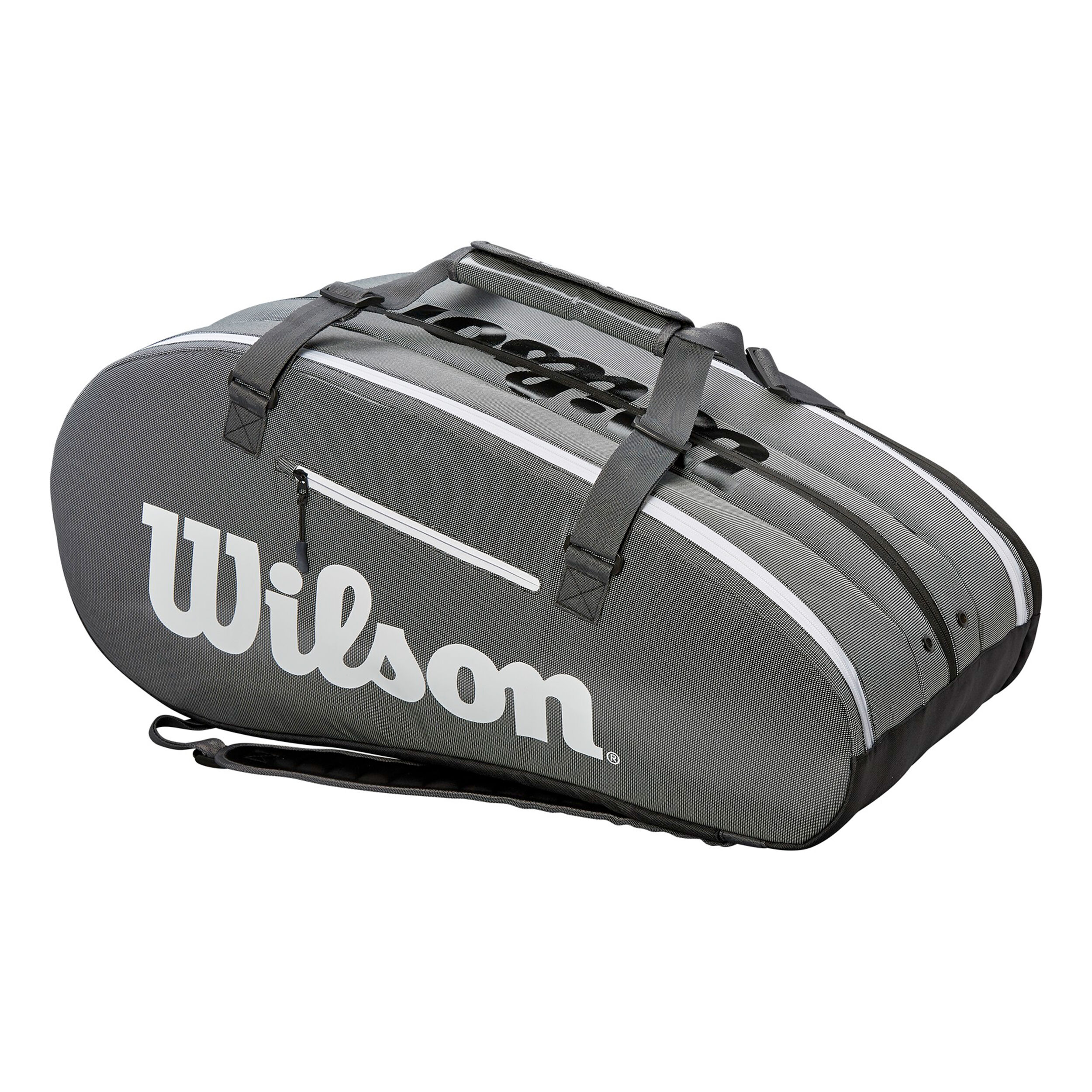 Buy Wilson Super Tour 3 Comp Raquetero Gris Blanco online Tennis Point ES