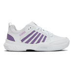 Zapatillas de tenis K-Swiss K-Swiss  Court Express 2 Zapatilla tierra batida Mujeres - blanco, lavanda
