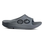 Zapatillas para correr OOFOS OOFOS Ooahh Sport Zapato de recuperaci&oacute;n Hombres - gris oscuro