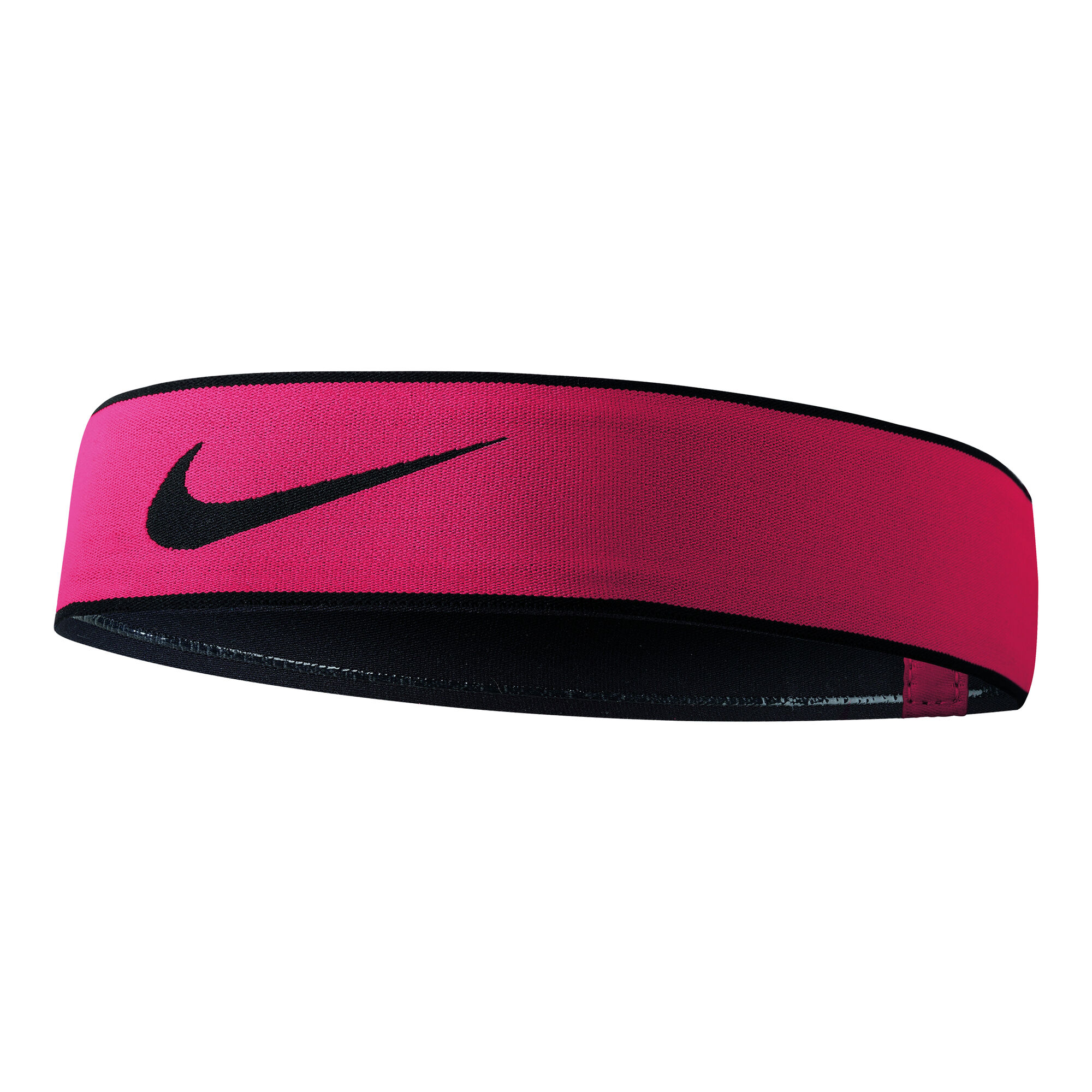 Nike Pro Swoosh 2.0 Cinta Para La Cabeza Rosa, Negro compra online Tennis-Point