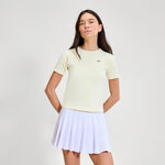 Ropa de tenis Ellesse Ellesse La Bella Seamless Camiseta de manga corta Mujeres - amarillo