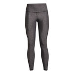 Ropa Under Armour Under Armour Heatgear HiRise NS Malla Mujeres-Gris Oscuro,Blanco