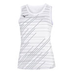 Ropa de tenis Mizuno Mizuno Team Chiba Camiseta de tirantes Mujeres-blanco