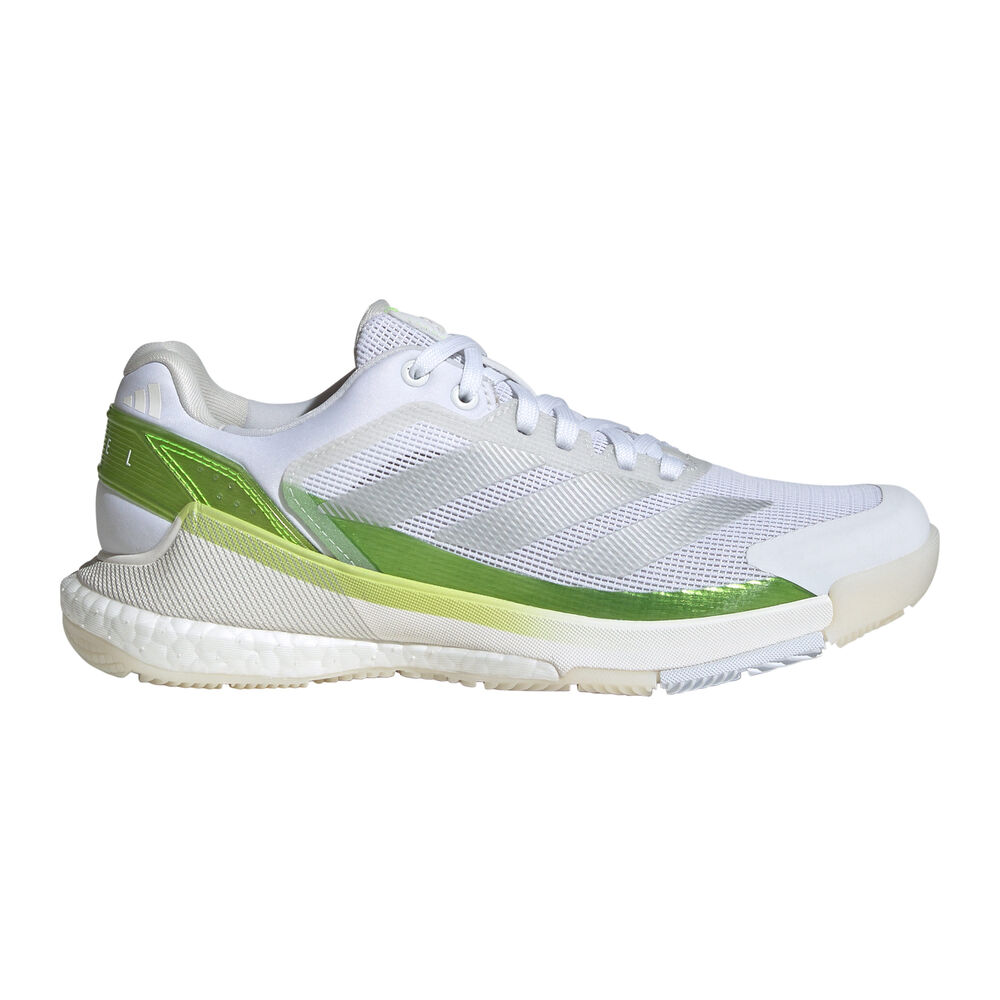 adidas Crazyquick Boost Padel Zapatilla De Pádel Mujeres-Blanco,Verde