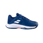 Zapatillas de tenis Babolat Babolat PROP 3 AC Zapatilla todas las superficies Ni&ntilde;os-azul oscuro, blanco