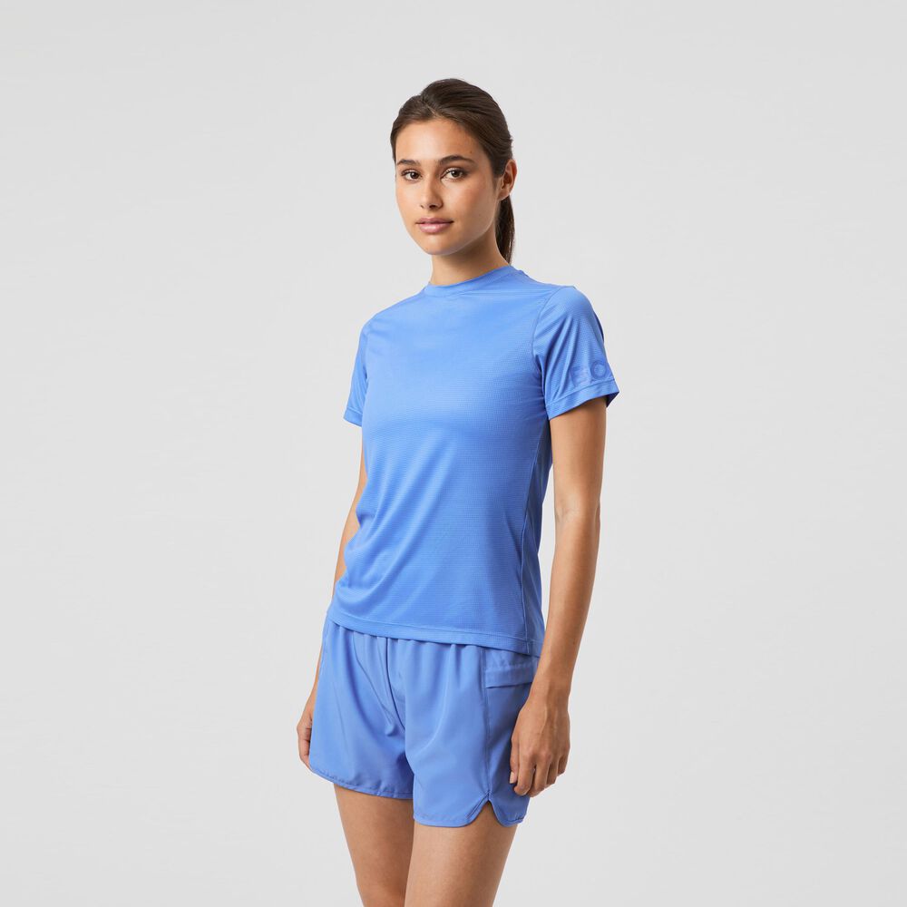 Björn Borg Light Camiseta De Manga Corta Mujeres - Azul