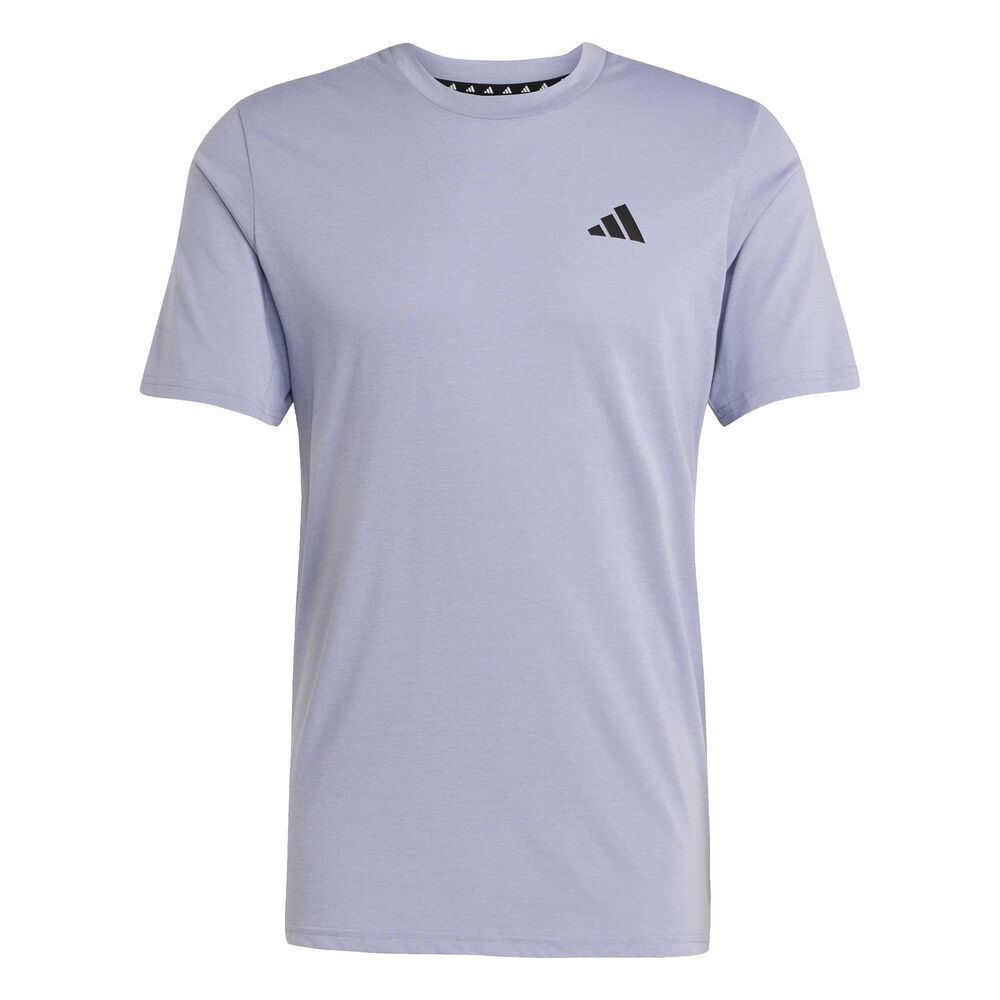 adidas Feelready Logo Camiseta De Manga Corta Hombres-Morado