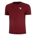 Ropa Diadora Diadora Icon Stratouno Camiseta De Manga Corta Hombres-Berry