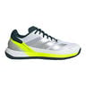 Defiant Speed 2 Zapatilla Tierra Batida Hombres-Blanco,Amarillo Ne&oacute;n