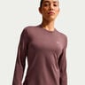 Swift Camiseta de running Mujeres - marr&oacute;n, plateado
