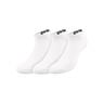 Calcetines de tenis Pack de 3 Unisex - blanco, negro