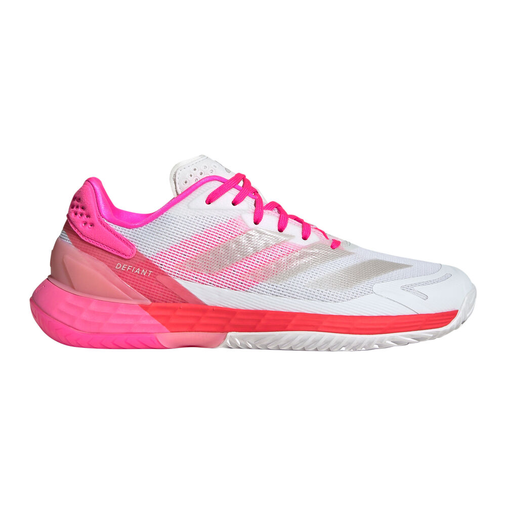 adidas Defiant Speed 2 Zapatilla Todas Las Superficies Mujeres-Blanco,Rosa
