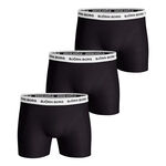 Ropa Björn Borg Björn Borg Cotton Stretch Boxer 3P Calzoncillos Tipo Bóxer Hombres-Negro,Blanco