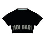 Ropa BIDI BADU BIDI BADU Abdominis Crop Move Camiseta De Manga Corta Mujeres-Negro